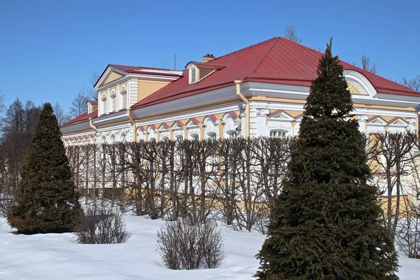 Maison Photo Dans Parc Oranienbaum Saint Pétersbourg Lomonosov — Photo