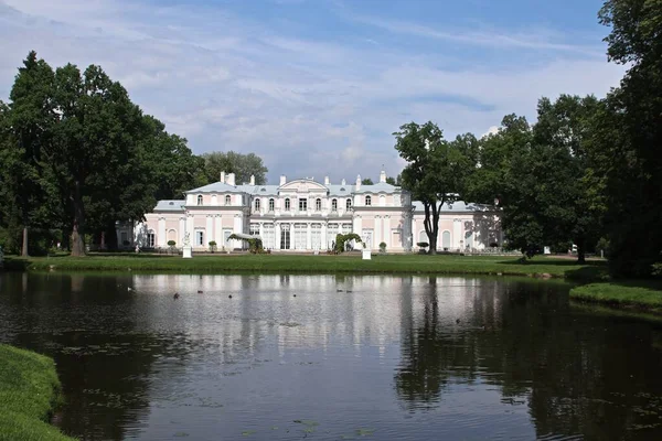 Palais Chinois Dans Parc Oranienbaum Saint Pétersbourg Lomonosov — Photo