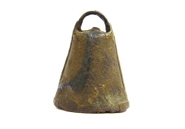 Antique and rusty cowbell — Stock Photo, Image