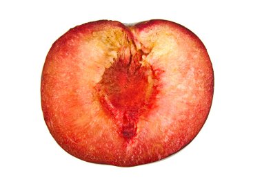 Eriğin yarısı beyaza izole edilmiş..