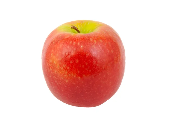 Red Pink Lady apple na białym tle. — Zdjęcie stockowe