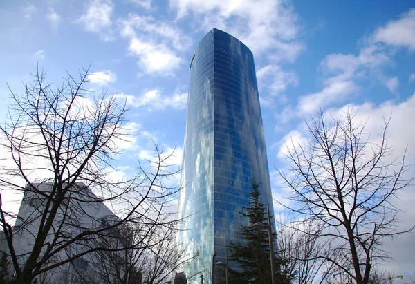 Iberdrola tower in Bilbao, Basque Country Spain — Stock Photo, Image