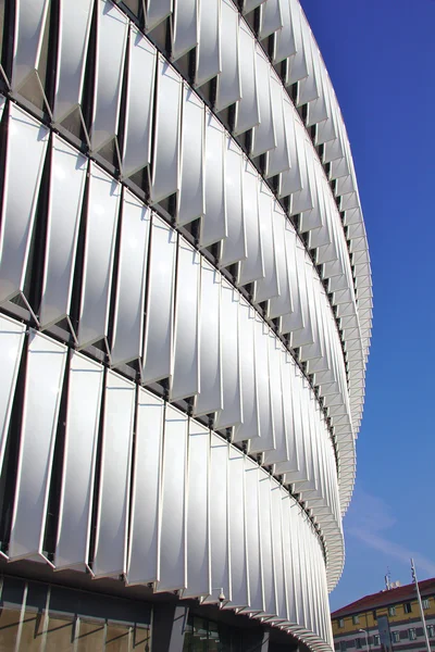 BILBAO, ESPAÑA - 28 DE MAYO DE 2015: Vista detallada de San Mames, estadio de fútbol del Athletic Club. Bilbao, País Vasco, España —  Fotos de Stock