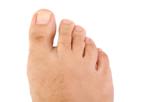 Male foot and toes — Stock Photo, Image