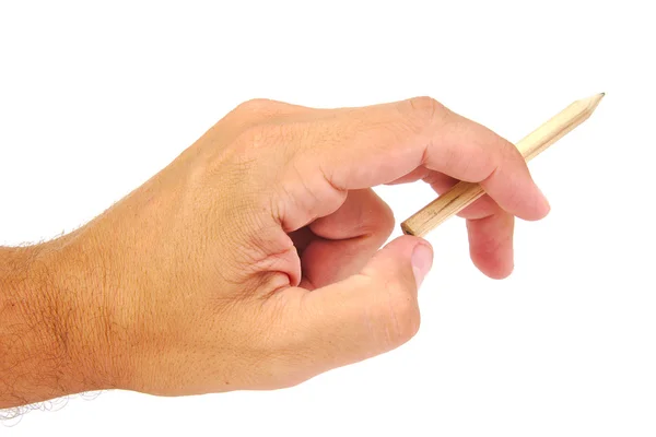 Hand with Pencil — Stock Photo, Image