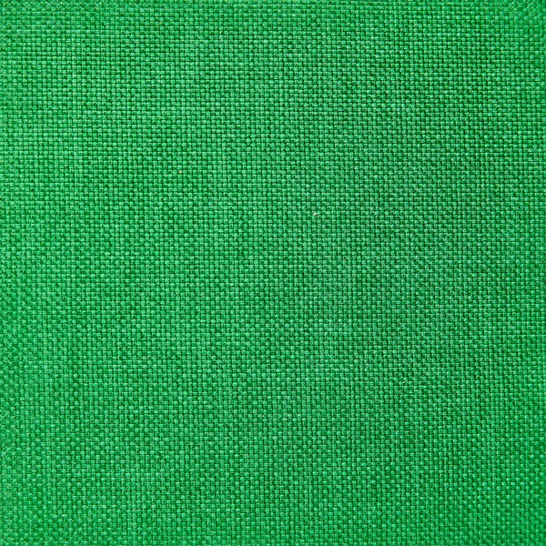 Fabric texture green color for background or design — Stock Photo, Image