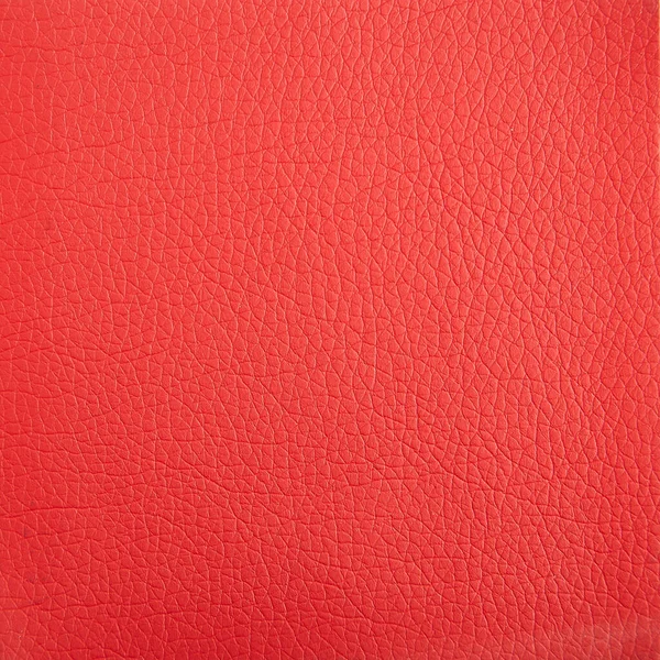 Premium coral red leather texture background for decor — Stock Photo, Image