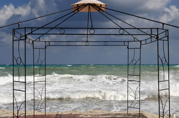 Cloudy day in Crete — Stock Photo, Image