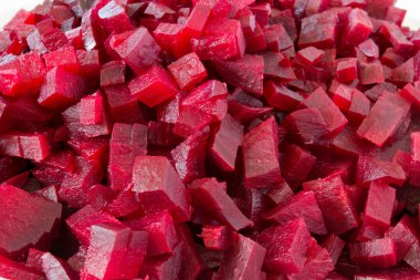 Dilimlenmiş pancar makro