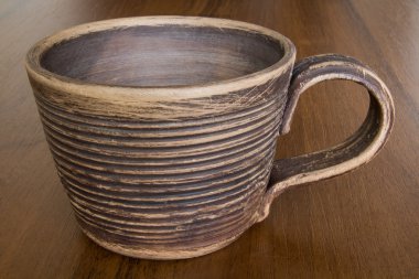 Kil yakın çekim boş bardağı