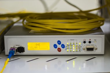 Fiber optik Multiplexor.