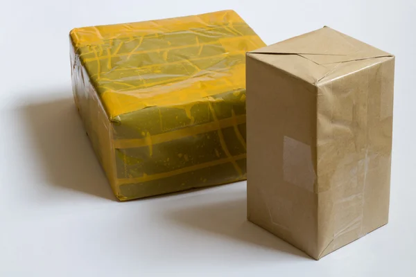 Two parcels. — Stock Photo, Image