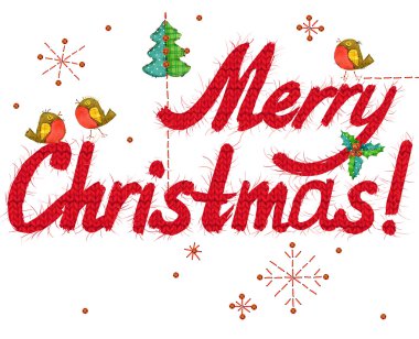 Neşeli Noel metin. çizilmiş metin ver. Sulu Boya Noel arka plan. Merry Christmas diliyoruz