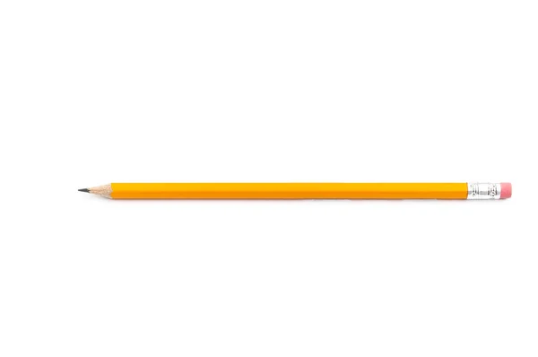 Жовтий олівець — стокове фото
