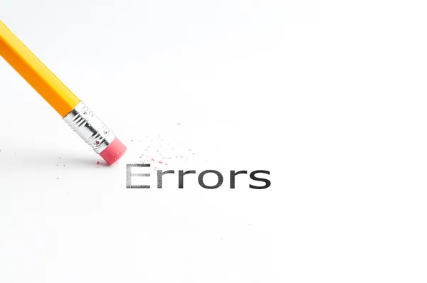 Pencil with eraser — Stock Photo, Image