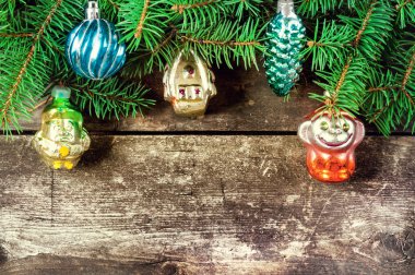 Noel vintage arka planlar