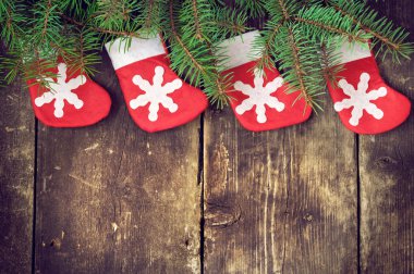 Noel vintage arka planlar