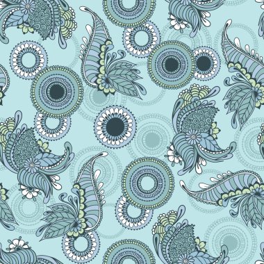 Mehndy çiçek deseni