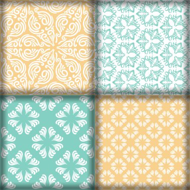 pürüzsüz desenlerin vektör kümesi