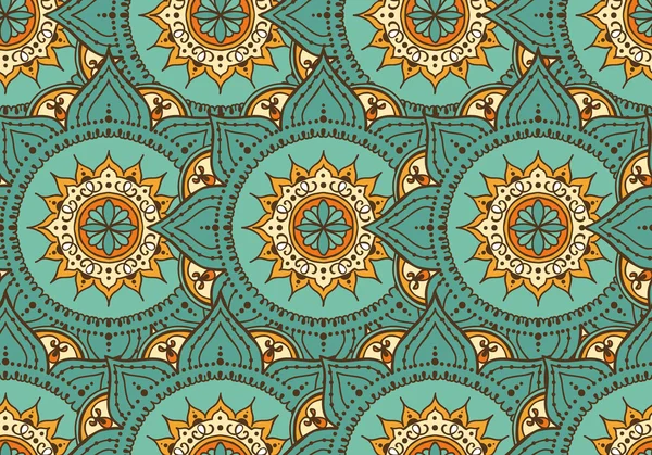 Dövme için dairesel çiçek süsleme şablon ya da başka