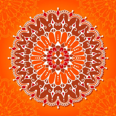 Dairesel süs tasarımında kart