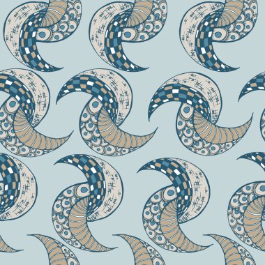 İle Seamless Modeli el çekilmiş soyutlama