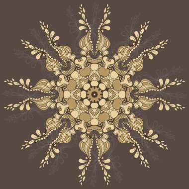 Dairesel süsleme desen