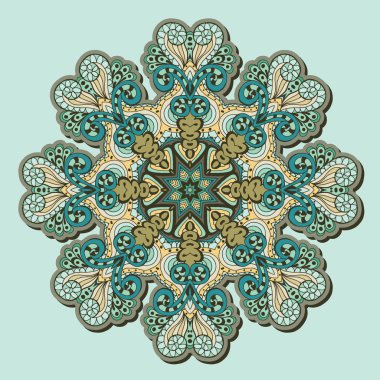 Dairesel Doodle süsleme