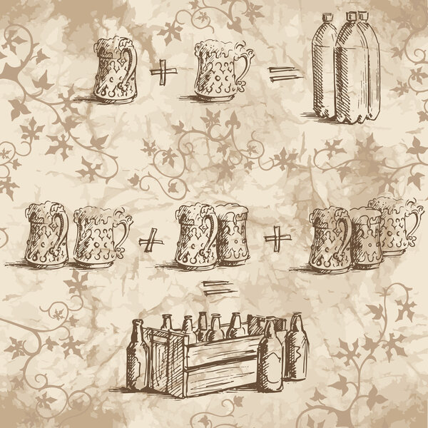 набор бокалов для пива