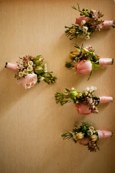 Ramo de novia, ramo de novio, flores para boda Accesorios — Foto de Stock