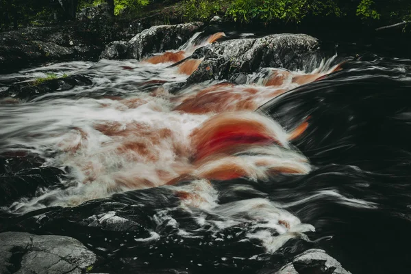 Ruisseau sombre dans le parc — Photo