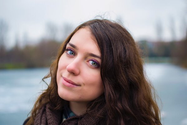 Portrait of beautiful girl