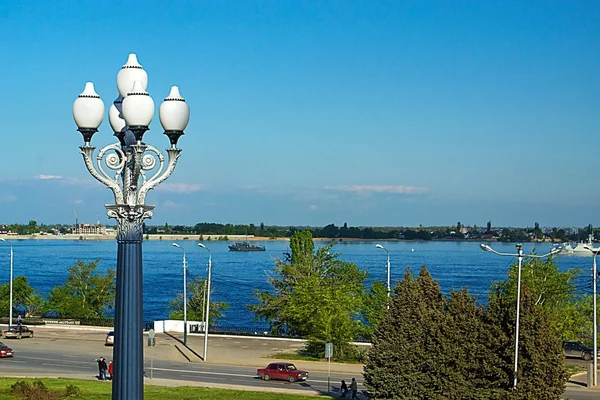 Lucerna na nábřeží — Stock fotografie