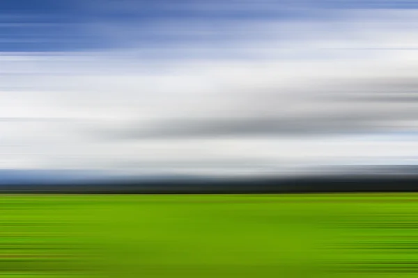 Día colorido con efecto de exposición larga, movimiento borroso — Foto de Stock