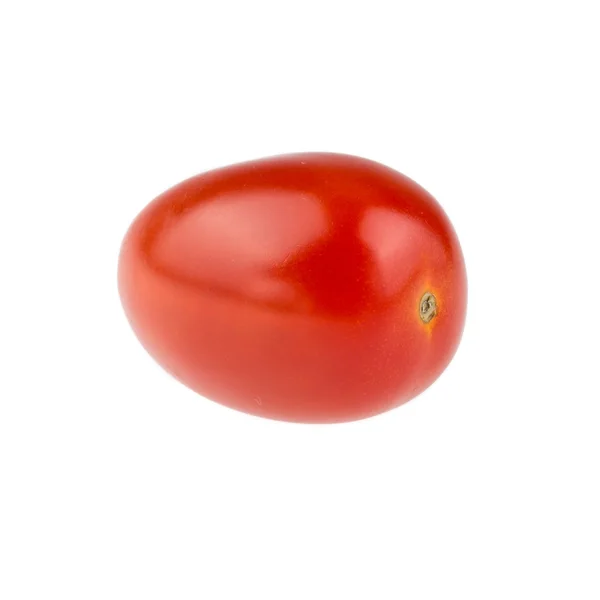 Tomates cereja vermelho no fundo branco — Fotografia de Stock