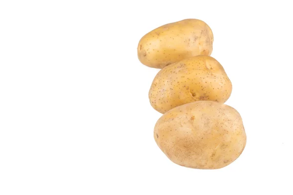 Potato on white background — Stock Photo, Image