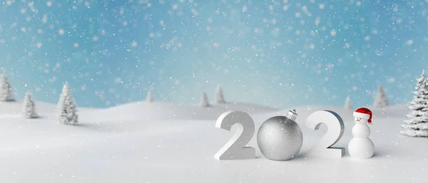 Buon Natale Felice Anno Nuovo 2021 Sfondo Biglietti Auguri Con — Foto Stock