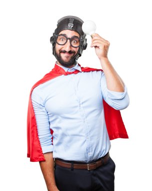 ampul ile deli kahraman adam