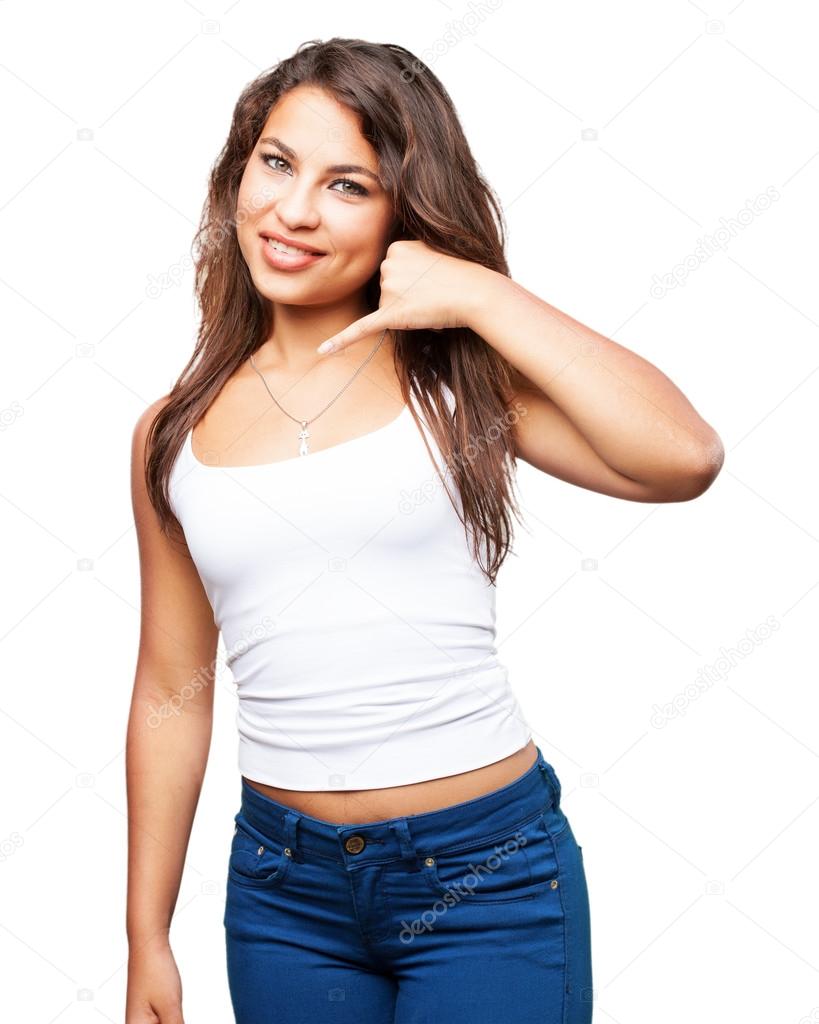 Černá dívka obrázky