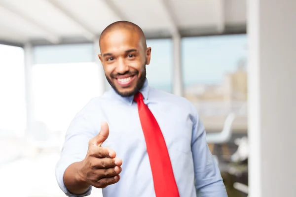 Young man with happy expression — Stock Photo, Image