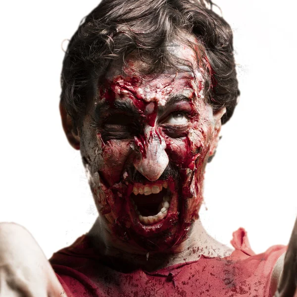Potret manusia zombie — Stok Foto