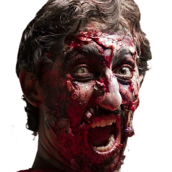 Portrait d'homme zombie — Photo