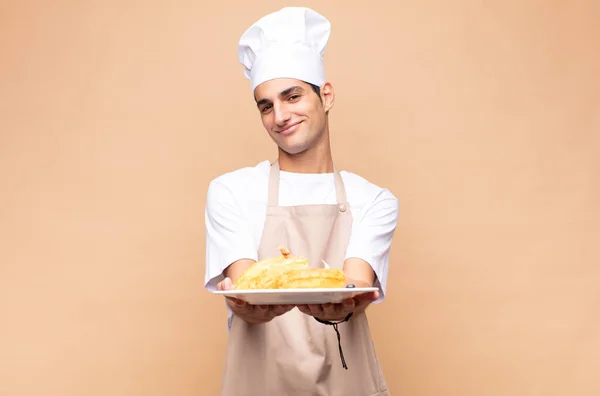 Bakker Man Chef Koken — Stockfoto