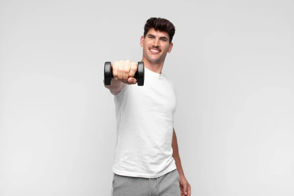 Joven Entrenando Concepto Deportivo — Foto de Stock