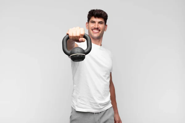 Joven Entrenando Concepto Deportivo — Foto de Stock