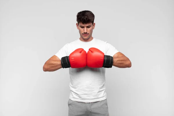 Young Man Training Sport Concept — Stock Photo, Image