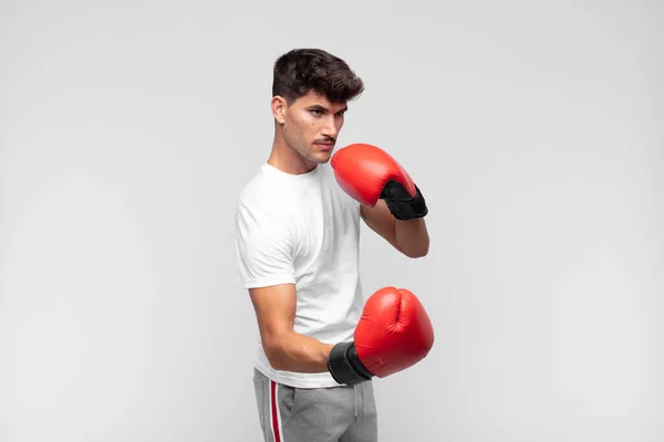 Young Man Training Sport Concept — Stock Photo, Image