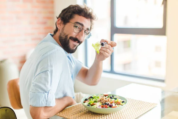 Jovem Casa Conceito Dieta — Fotografia de Stock