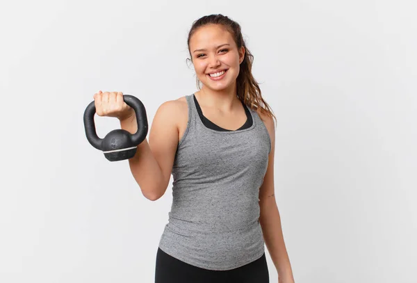 Jovem Bonito Mulher Fitness Conceito — Fotografia de Stock