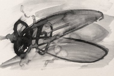 boş suluboya kağıt dokusu veya arkaplan